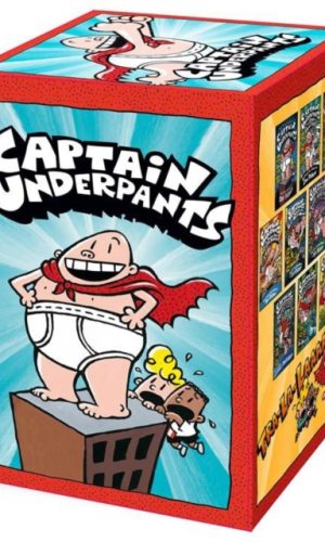 Captain Underpants 10 book set