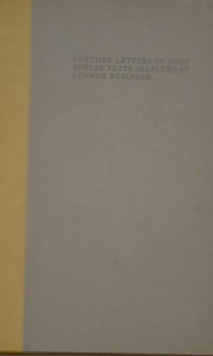 Further letters of John Butler Yeats