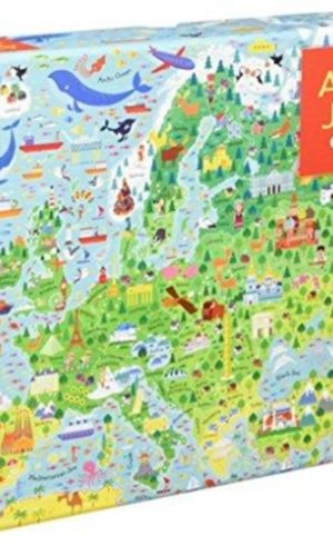Europe Atlas and Jigsaw