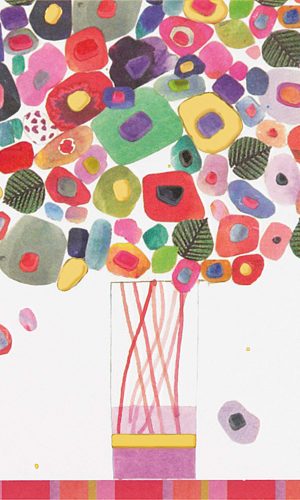 Candy Bouquet Note Cards