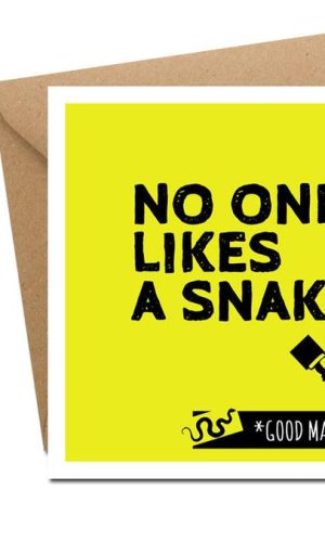No One Likes A Snake