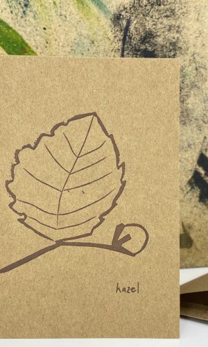Hazel - Linoprint/Letterpress