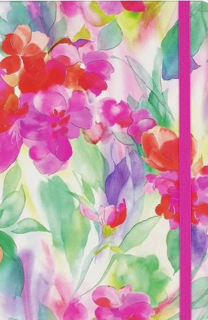 Watercolour Petals Journal