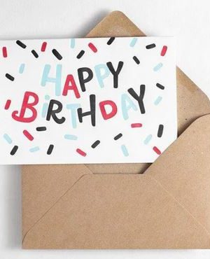 Happy Birthday Confetti