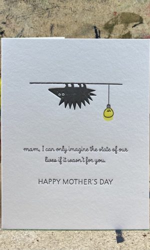 Upside Down Without Mam